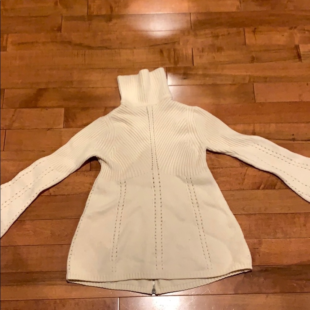 Cream sweater